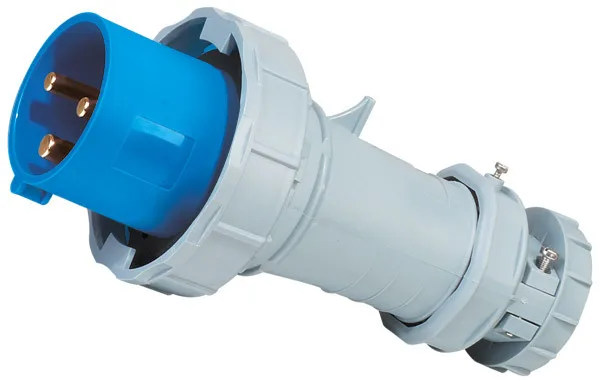 63A 400V 3P (2P + E) ce генератор наружная промышленная вилка EN/IEC 60309-2 3-контактный силовой