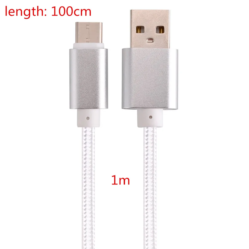 White 1M Type-C USB 3,1 Тип C синхронизации данных и зарядный кабель для samsung A50 S9 S10 UMiDIGI Z Pro UMI Z, для huawei P30 Pro P20 lite USB-C Зарядное устройство - Тип штекера: White 1M Type-C