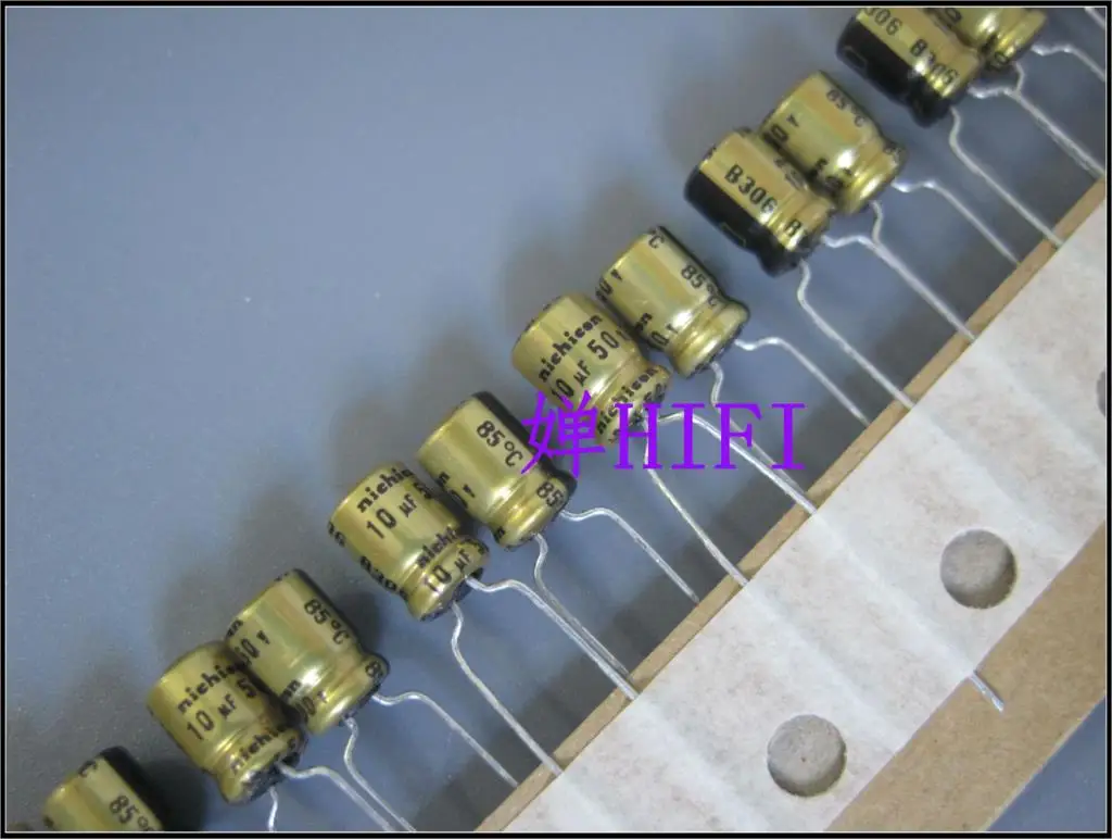 2020 hot sale 20PCS/50PCS Japan original SW Nichicon original Japanese electrolytic capacitor 50v10uf 5x7 free shipping