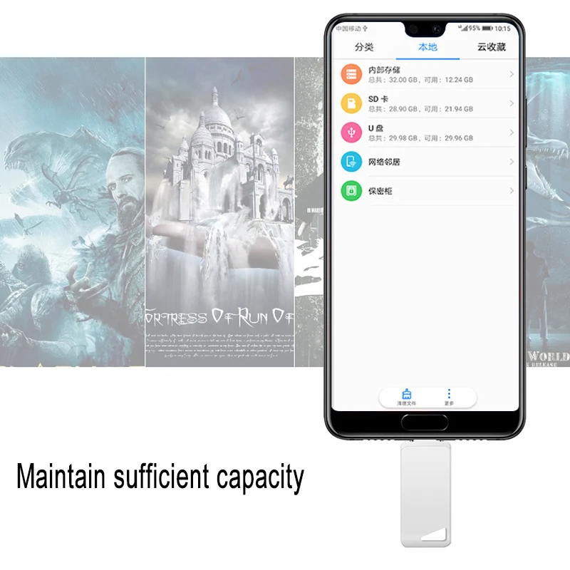 Флеш-накопитель USB 360 с поворотом на 3 0 градусов 64 ГБ 32 16 128 флеш-накопитель