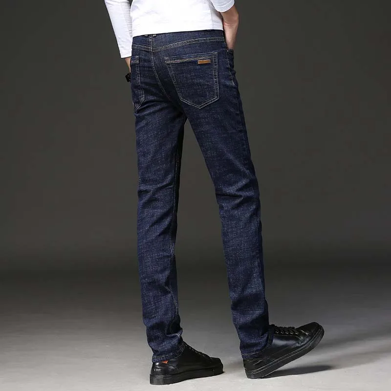 

2018 New Men Activities Jeans male High Quality Famous Brand Jeans fashion Long pants soft men Feet jeans hot sell