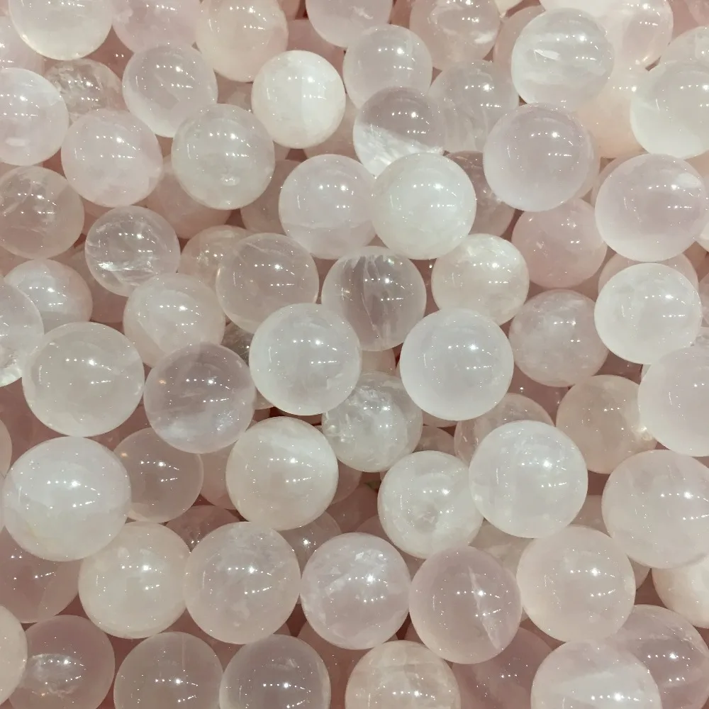 10 шт. милый маленький размер красивый натуральный розовый КВАРЦЕВЫЙ хрустальный