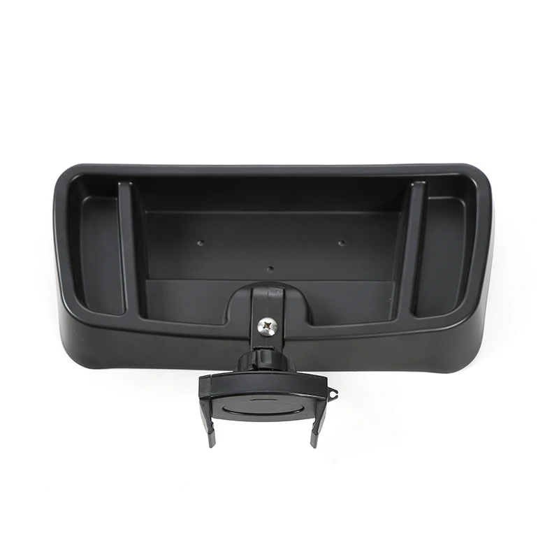Phone Holder SHINEKA ABS Авто IPad держатель мобильного телефона Стенд кронштейн коробка для хранения наклейки для Jeep Wrangler TJ 1997-2006 - Название цвета: Phone Holder
