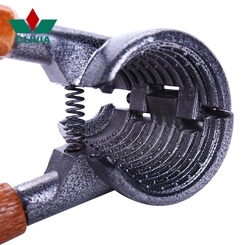 CLIVIA высокое качество орех папка крекер дерево + сплав пекан миндаль открывалка