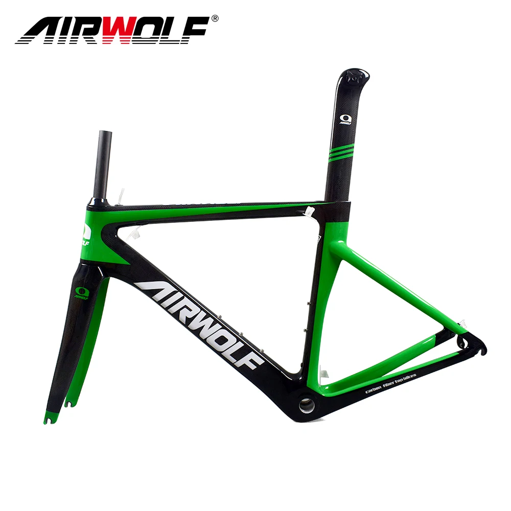 Airwolf карбоновая велосипедная рама BSA 3K Рама размер 48/51/54/56 см|carbon road frame|road framecarbon bike