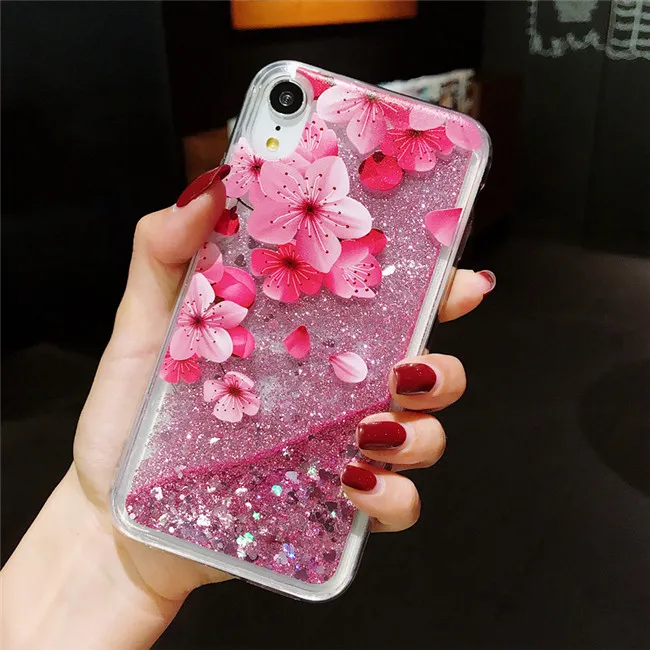 Cherry blossoms Чехол для iPhone 11 Pro XS MAX XR X SE 5S 5 S силиконовый чехол для iPhone 7 8 6 S 6 S Plus чехол s - Цвет: Cherry blossoms