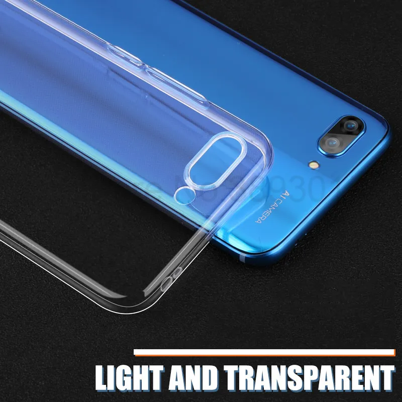 Ultra Thin Soft Transparent Case For Huawei P20 Pro P10 Lite Plus Clear Silicone cover For Honor 9 10 Lite V10 V9 Play coque