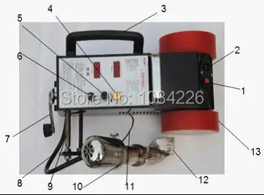 Tpo PVC Roof Waterproofing Welding Machine Equipment for Geomembrane and Banner | Инструменты