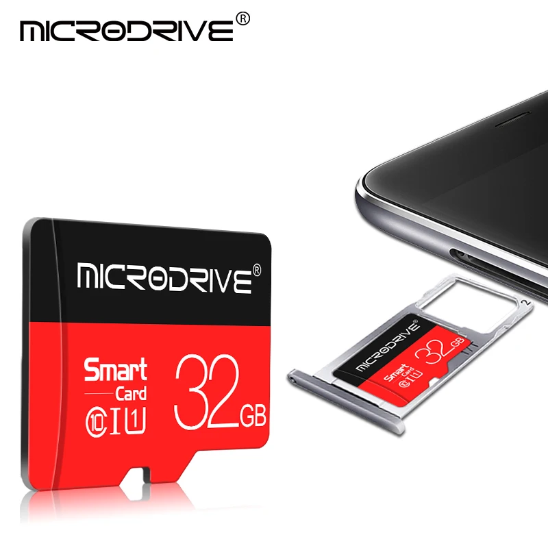 Ультра MicroDrive micro sd карта 8 ГБ/16 ГБ/32 ГБ/64 Гб/128 Гб micro sd карта памяти carte memoire 32 Гб C10 Mini TF карта Бесплатный SD адаптер