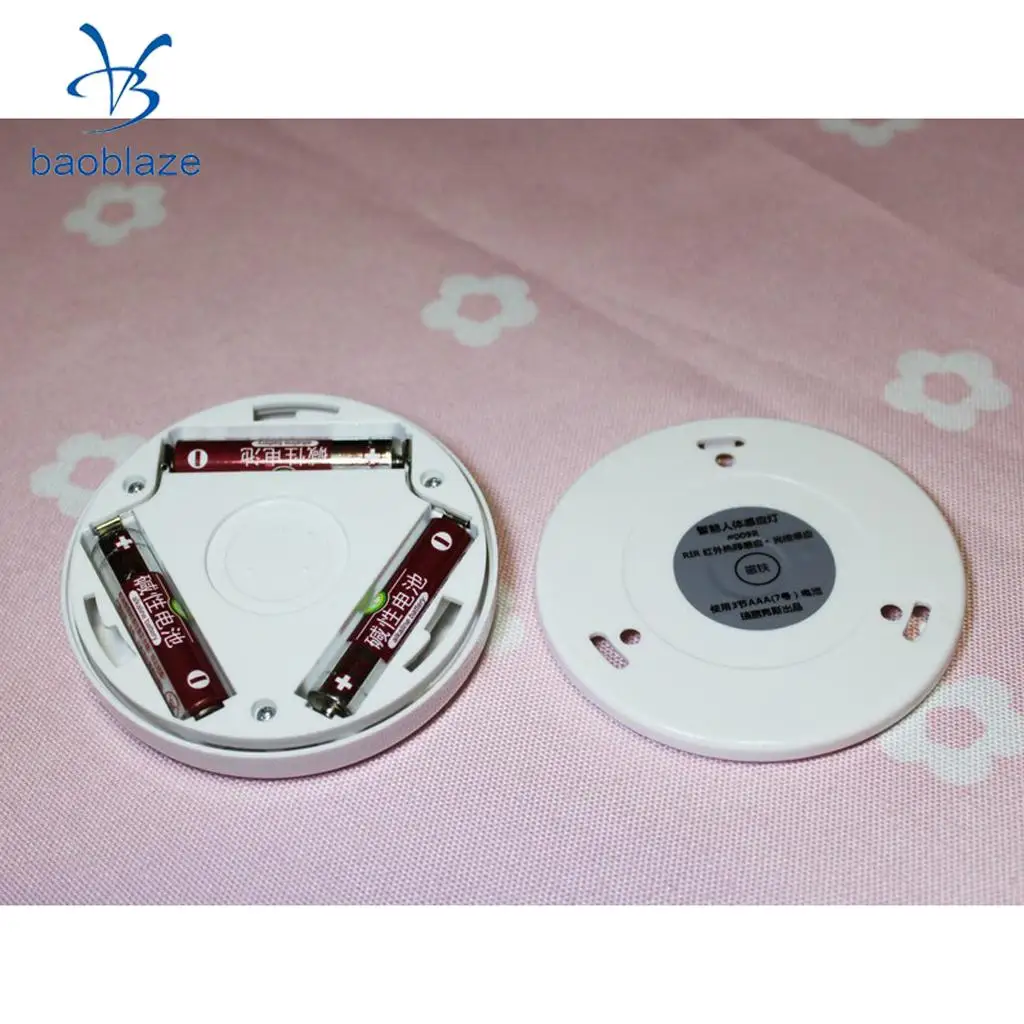 Mini PIR Motion and Light Sensor Battery Powered Automatic LED Cabinet Wardrobe Porch Stair Hall Night | Лампы и освещение