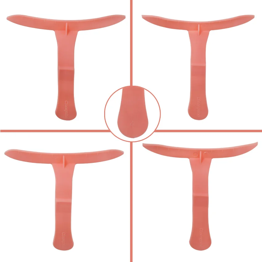 Набор для бровей формовочный трафарет 4 шт. Пластиковый Перманентный макияж
