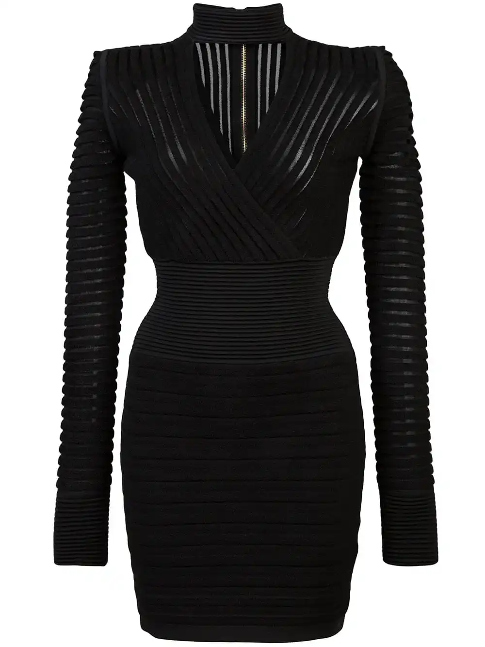

2019 New Women elegant black o neck long sleeve Vestidos Celebrity Evening Party Bodycon bandage dress