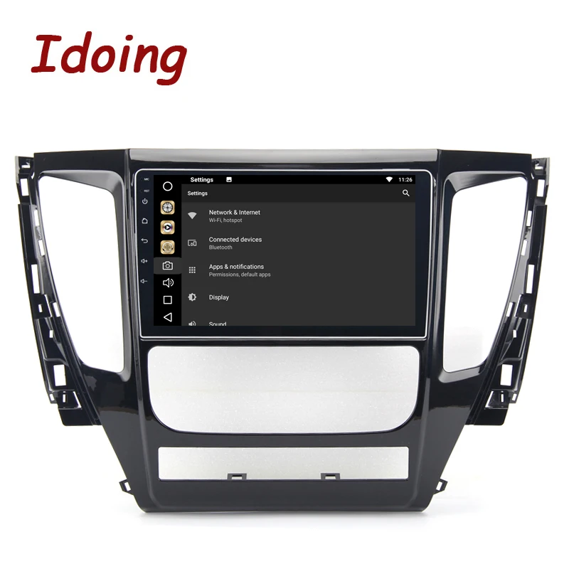 Idoing 1Din 9 &quotAndroid 8 0/7 1 автомобильный мультимедийный плеер руль для Mitsubishi Pajero 2017 Core