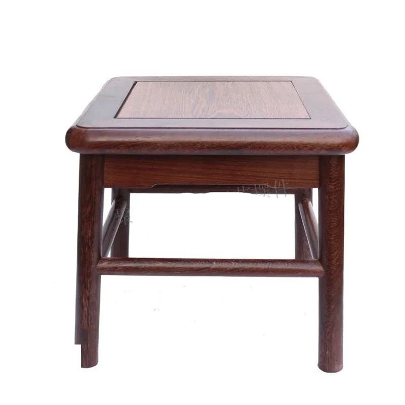 Wenge маленькие квадратные табуреты из красного дерева каменные вазы Будды резьба