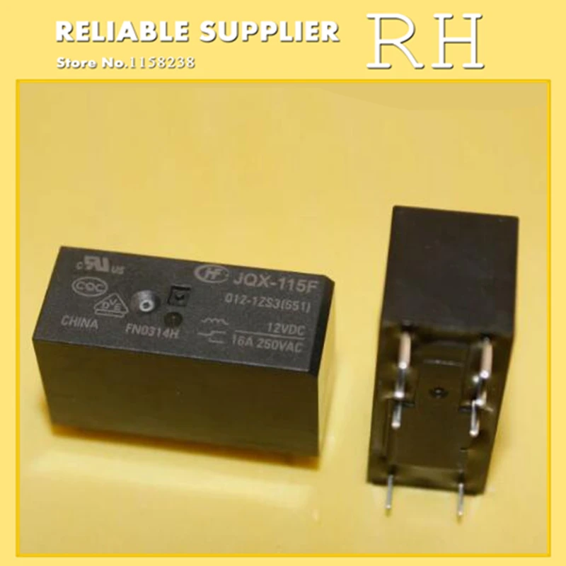Реле 10 шт./лот JQX-115F-005-1ZS3 JQX-115F-012-1ZS3 16A 8PIN набор конверсий | Обустройство дома
