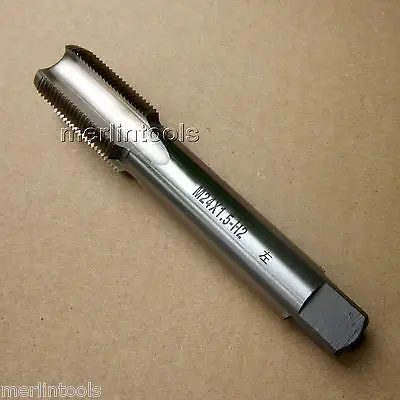 24 мм x 1 5 HSS левый Метчик M24 50 шаг