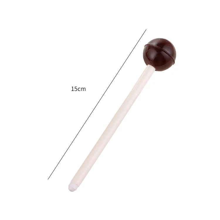 Cena 24 Sztuk Kreatywny Lollipop Pióro Neutralne Piękne Studenci Piśmienne Cartoon Jakości Wody Biuro Filcowe Kawaii Szkolne Pióro