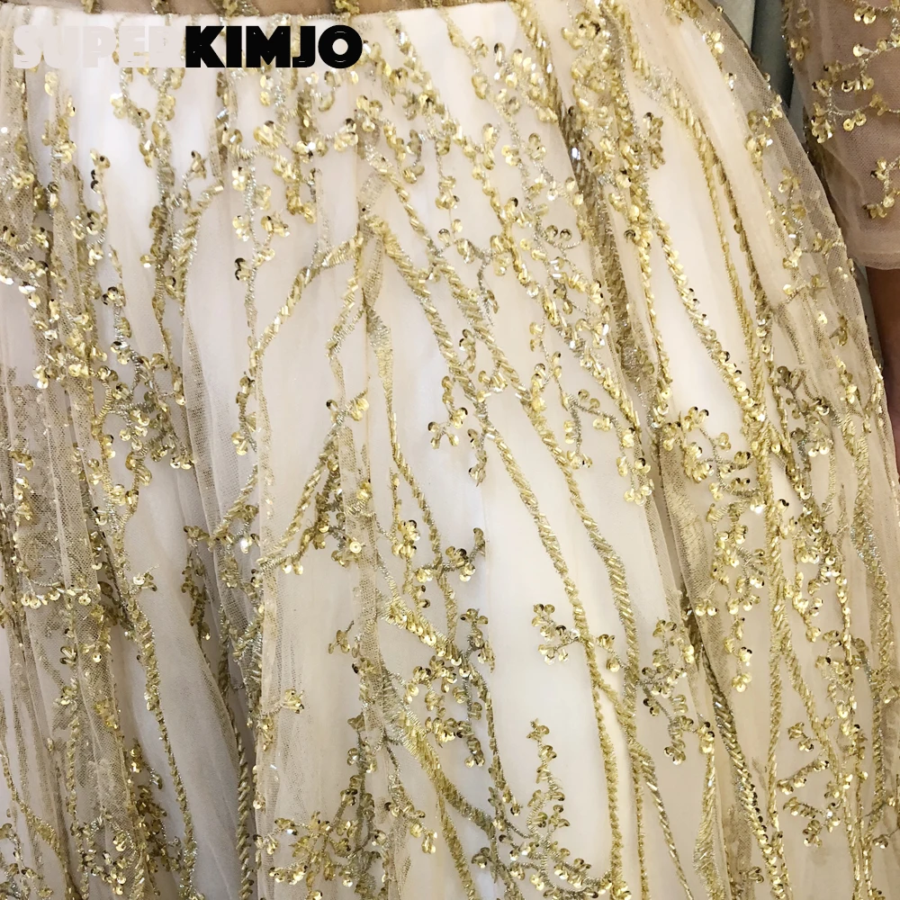SuperKimJo Vestidos De Fiesta Роскошные Выпускные платья бальное платье с бисером элегантное