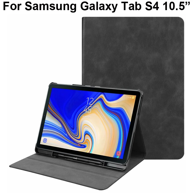 Чехол для Samsung Galaxy Tab S4 10 5 с сенсорным слотом ручки таблица SM T830 дюйма защитный