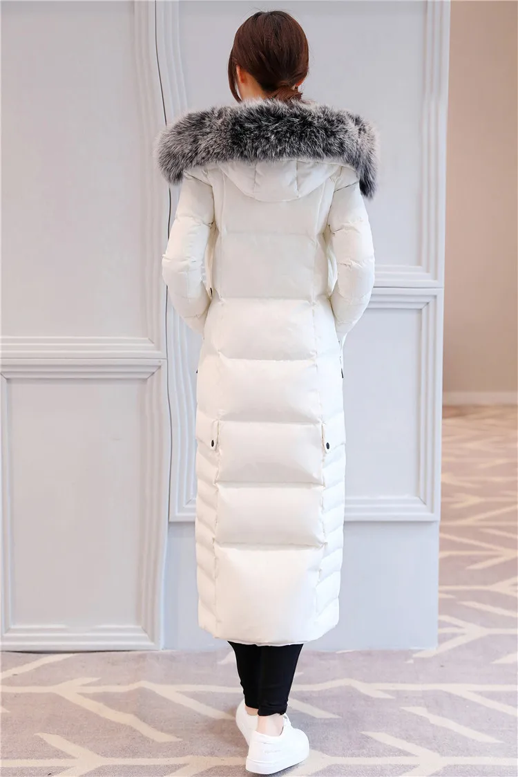 2018 новый стиль X-Long parkas черный белый красный серый темно-синий большой размер