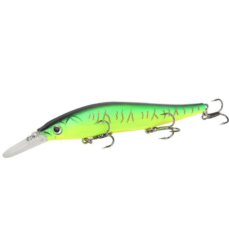 Walk Fish приманка в виде гольяна с объемными глазами 135 мм 16 г рыболовная крючком
