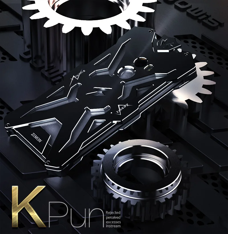 Авиационный алюминиевый металлический чехол Zimon прочная защита для Xiaomi Mi Mix 2 Mix2