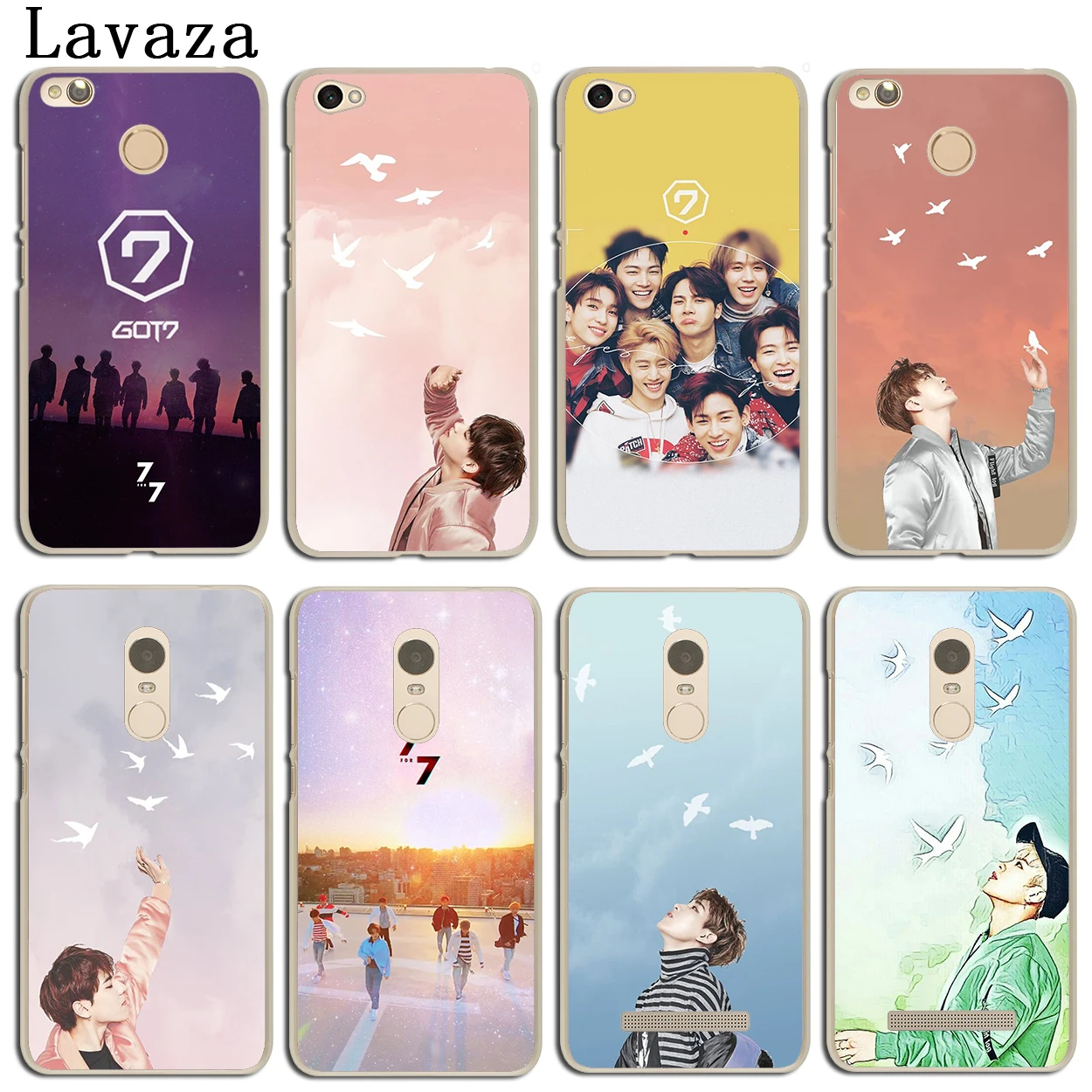 Чехол Lavaza GOT7 Jackson JinYoung got 7 для Xiaomi MI 9 9T A3 CC9 CC9E 8 A2 lite A1 Redmi K20 7A 6A 8A Note 6 5
