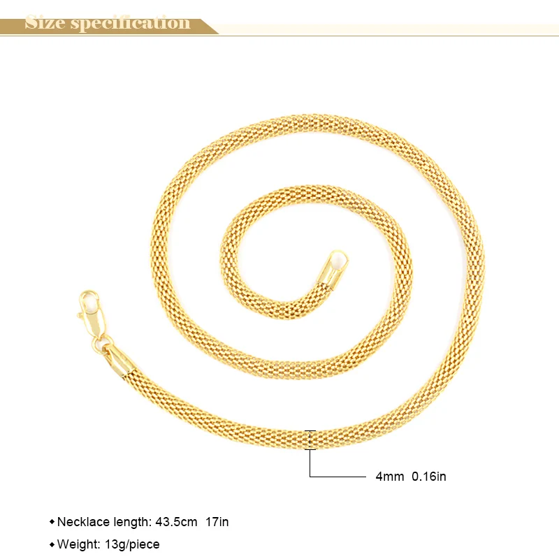Sunny Jewelry классические ювелирные изделия змеиная цепочка ожерелье для женщин