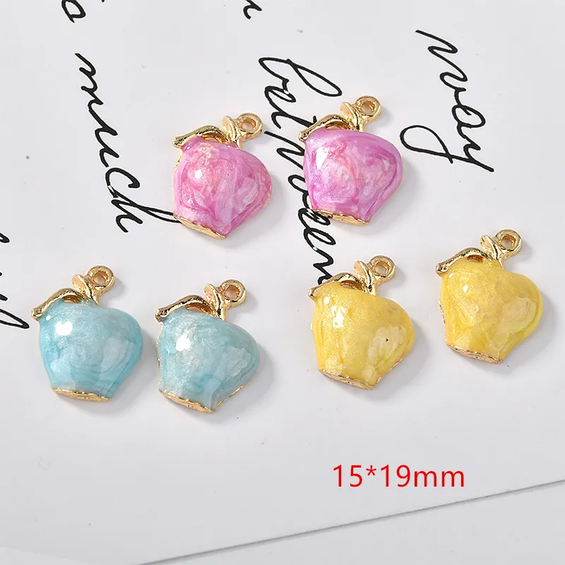 Сделай Сам Изготовление ювелирных изделий 30 шт./лот эмалированный сплав капля