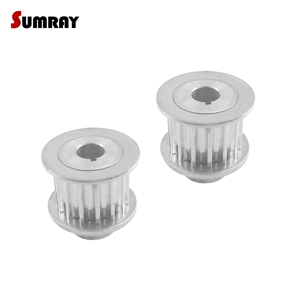 Зубчатый шкив SUMRAY Keyway 5 м 15 т 8/10 мм диаметр отверстия keyway ширина 3 21 зубчатый для