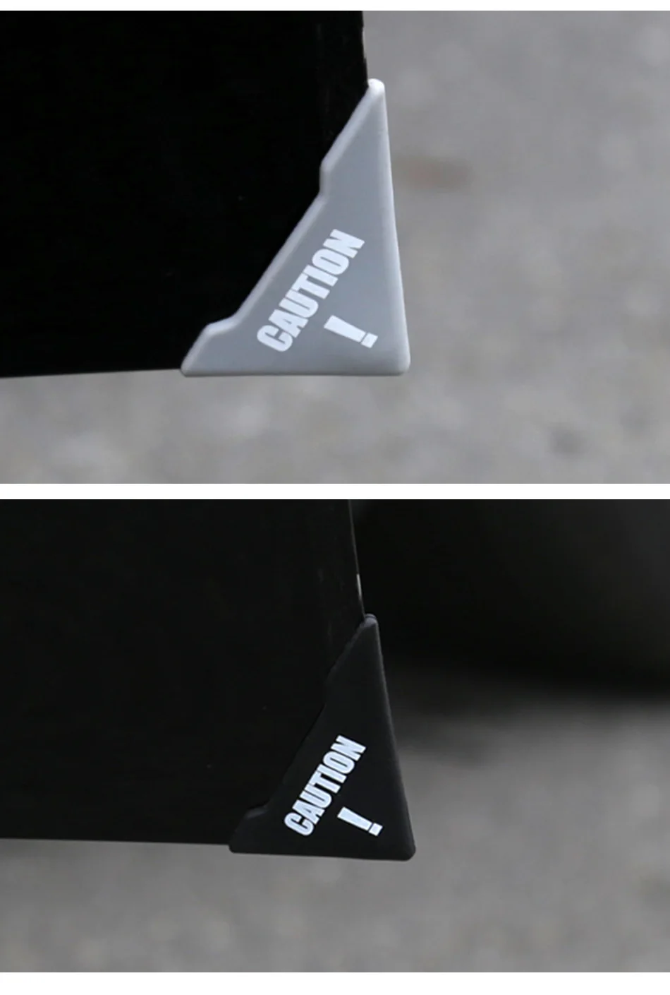 Modification car 2PCS Suitable for Tesla model 3 X S door silicone anti-collision angle modification accessories decoration