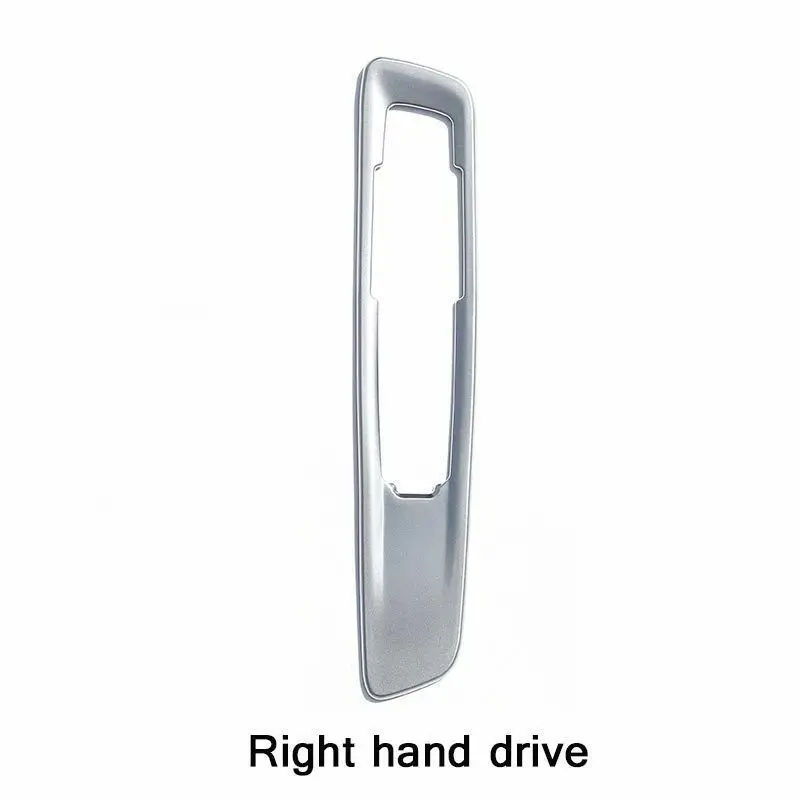 

1 Set=2 Pcs Chrome Car Gear Shift Knob Cover Sticker Trim for BMW X5 F15 X6 f16 2014-2016 Car Accessories