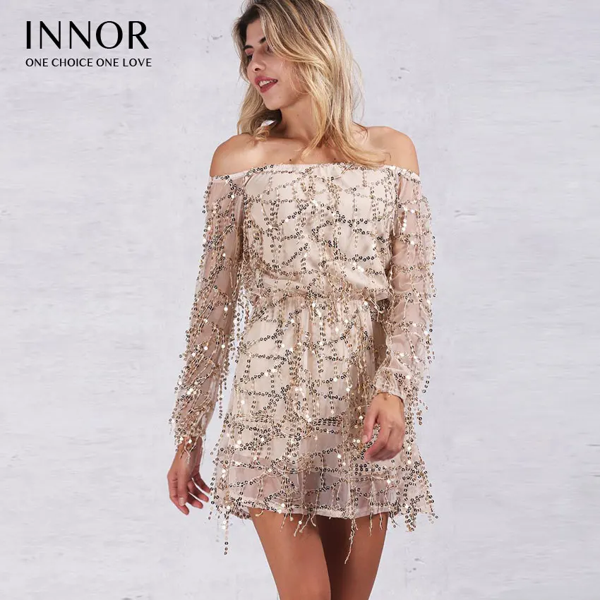 2017 летнее платье с блестками и кисточками Пляжное короткое для вечеринки