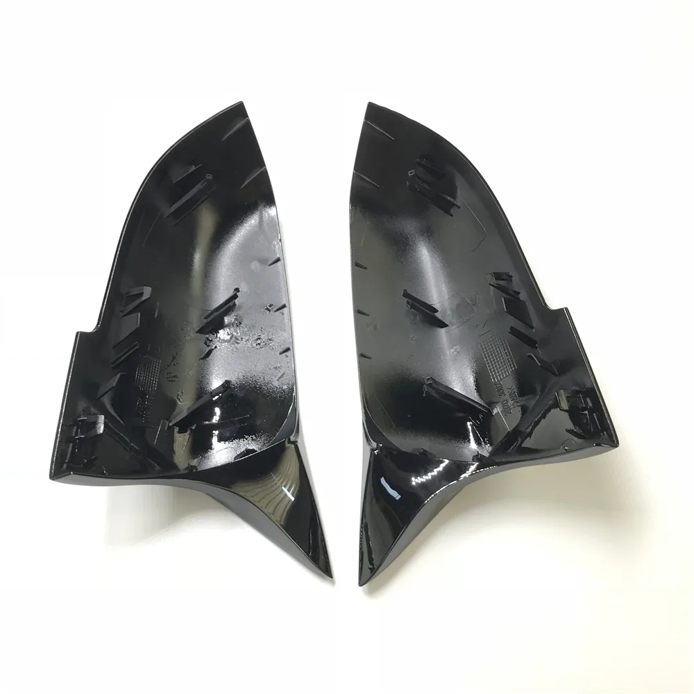 1 пара глянцевая зеркальная КРЫШКА ДЛЯ BMW F20 F21 F22 F30 F32 F36 X1 F87 M3 2012 -2017 черная белая |