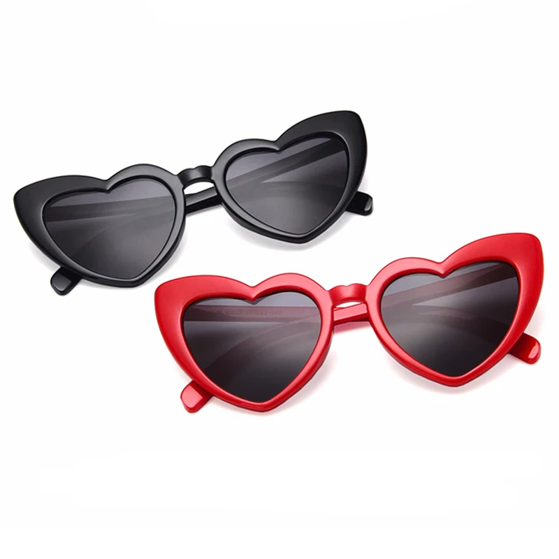 Новинка 2019 модные солнцезащитные очки в форме сердца женские брендовые