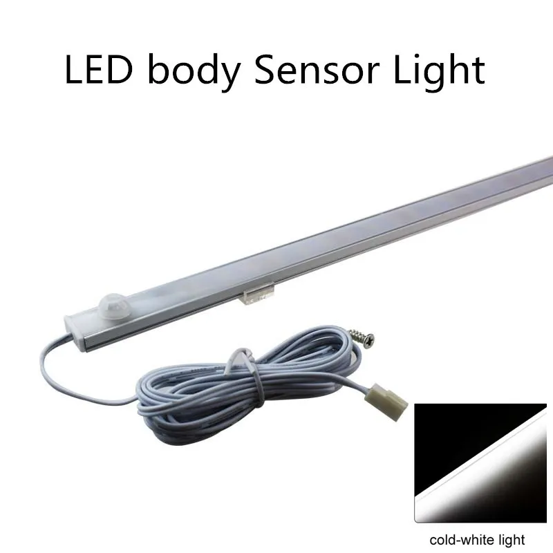 5PCS LED human body Sensor Light ,Scanning induction sensor light,Touch sensor Kitchen light  motion Induction tube light 9W 12V