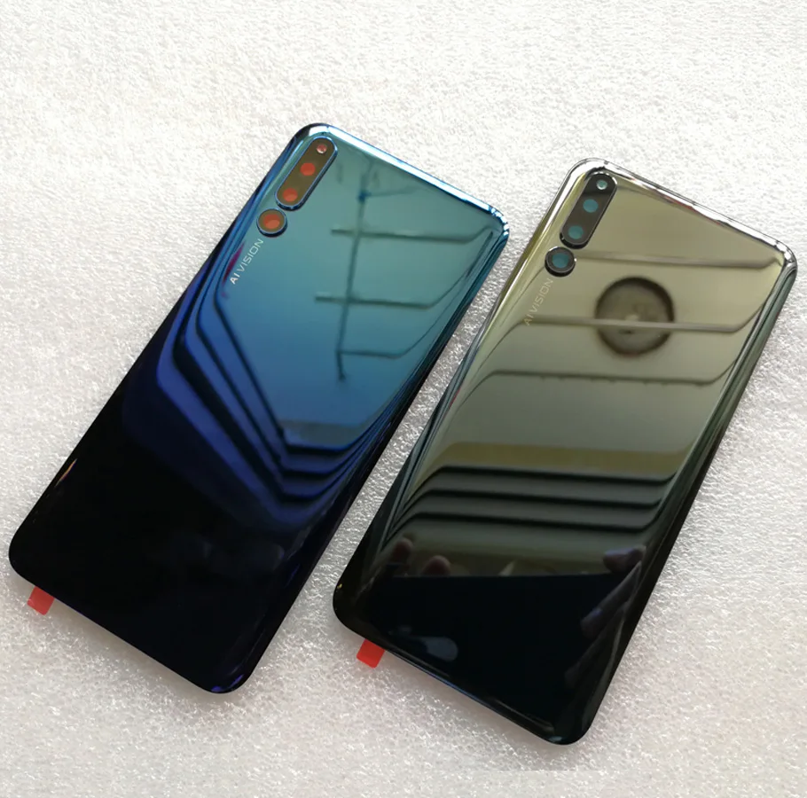 100% оригинал для Huawei honor magic 2 стеклянная задняя крышка батарейного отсека корпуса