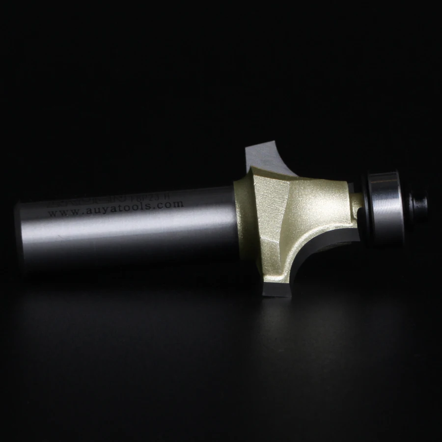 Фреза для отделки кромки HSS Концевая фреза угловой концевой 1/4*1/8 1/4 &quotхвостовик