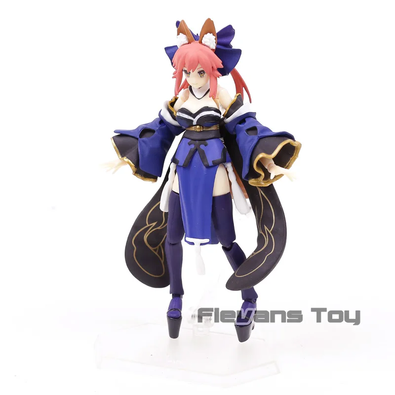 Fate Grand Order аниме Экстра Кастер tamamo no Mae Figma 304 ПВХ фигурка Модель Кукла игрушка подарок