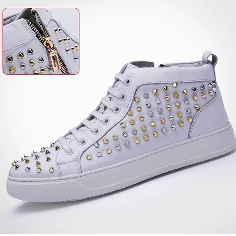 The New Listing Men Board shoes Casual Fashion Comfortably breathable Walking shoes Genuine Leather non-slip
