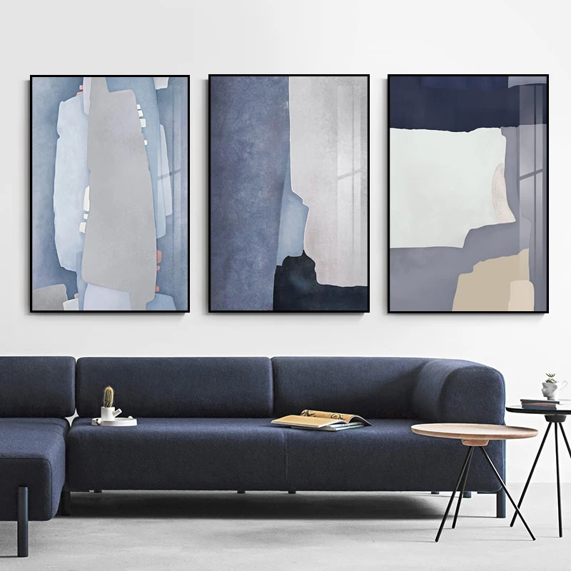 

Abstract Color Retro Irregular Pattern Poster Print Canvas Painting Picture Bedroom Home Wall Art Decoration Can Be Customized