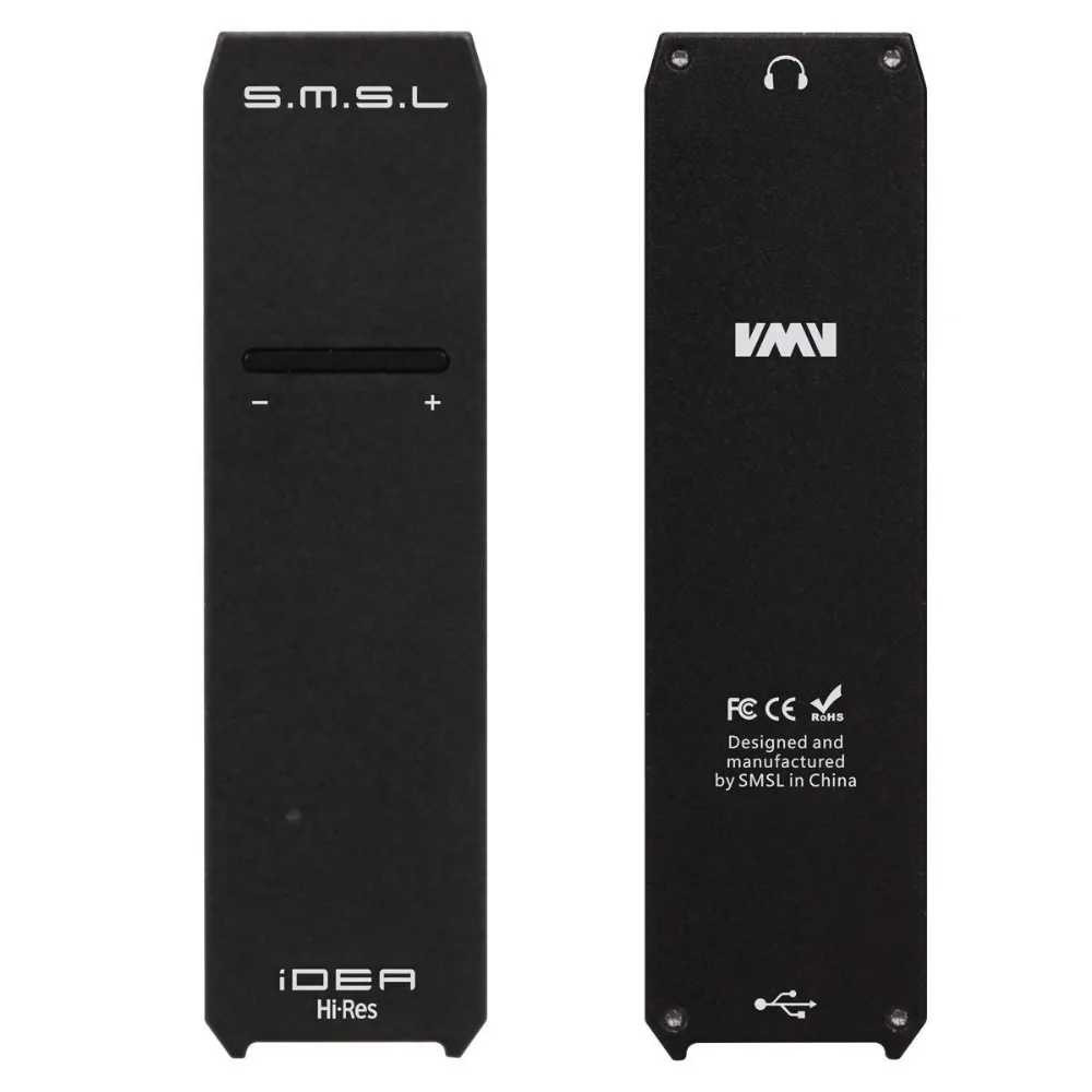 SMSL iDEA Mini Hi-Fi аудио портативный USB DAC SABRE9018Q2C Портативный USB DSD512 32 бит/768 кГц ЦАП и аудио усилитель для наушников