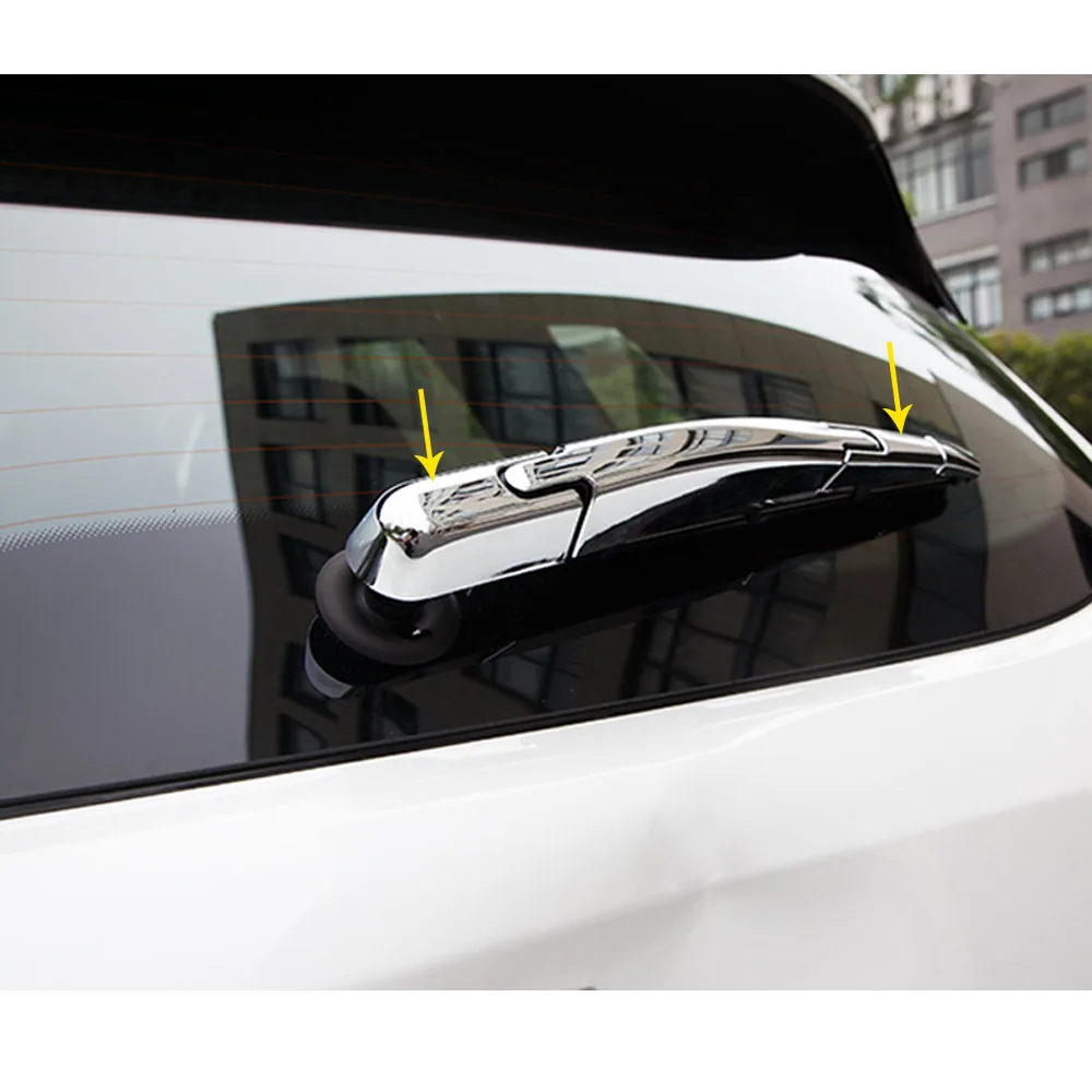 Для Renault Kadjar 2016 2017 2018 2019 автомобильный детектор Стайлинг ABS хром заднее стекло