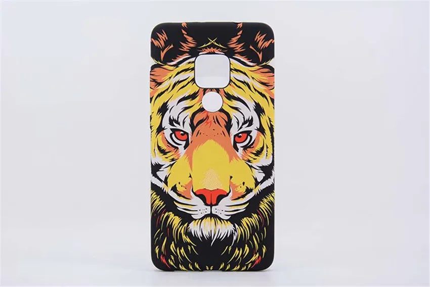 Роскошный Матовый чехол-накладка из ТПУ с животными для huawei P30 Pro mate 20 P20 Pro Lite mate 10 9 8 P9 P10 Plus V9 Honor 8 светящийся мягкий чехол