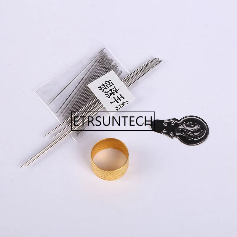 500sets DIY Hand Needle Assorted Sewing Kit Set Threader Thimble Finger Protector Household Tool | Дом и сад