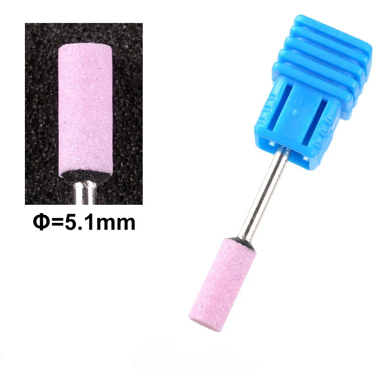 Blueness 1PC Ceramic Stone Sharp Nail Drill Bits Corundum Material Electric Apparatus For Manicure Accessory Grinding Tools | Красота и