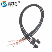 ke li mi 50cm oem led door warning lights extension wire harness cable for volkswagen golf mk5 mk6 v vi passat b6