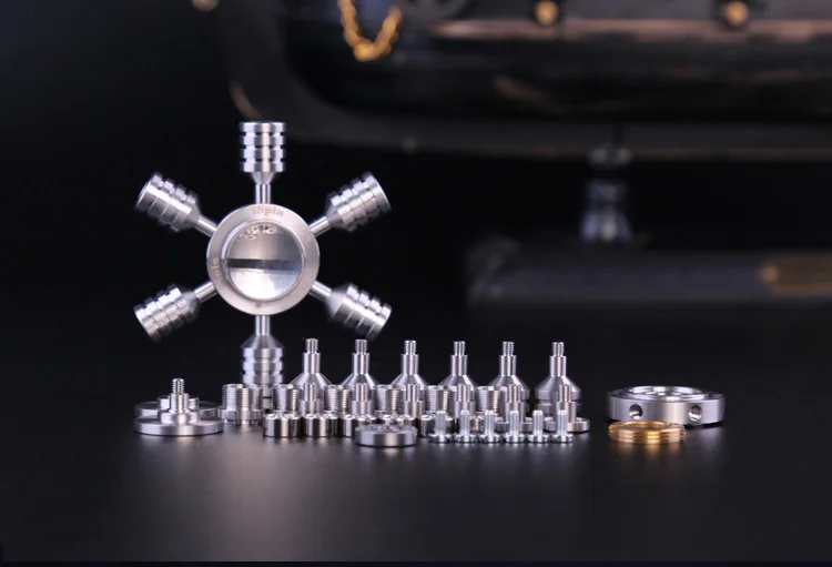 DIY три головы шесть рук шестиугольная спираль ручной Fighet Spinner гироскоп EDC СДВГ снятие стресса Антистресс игрушки палец Спиннер