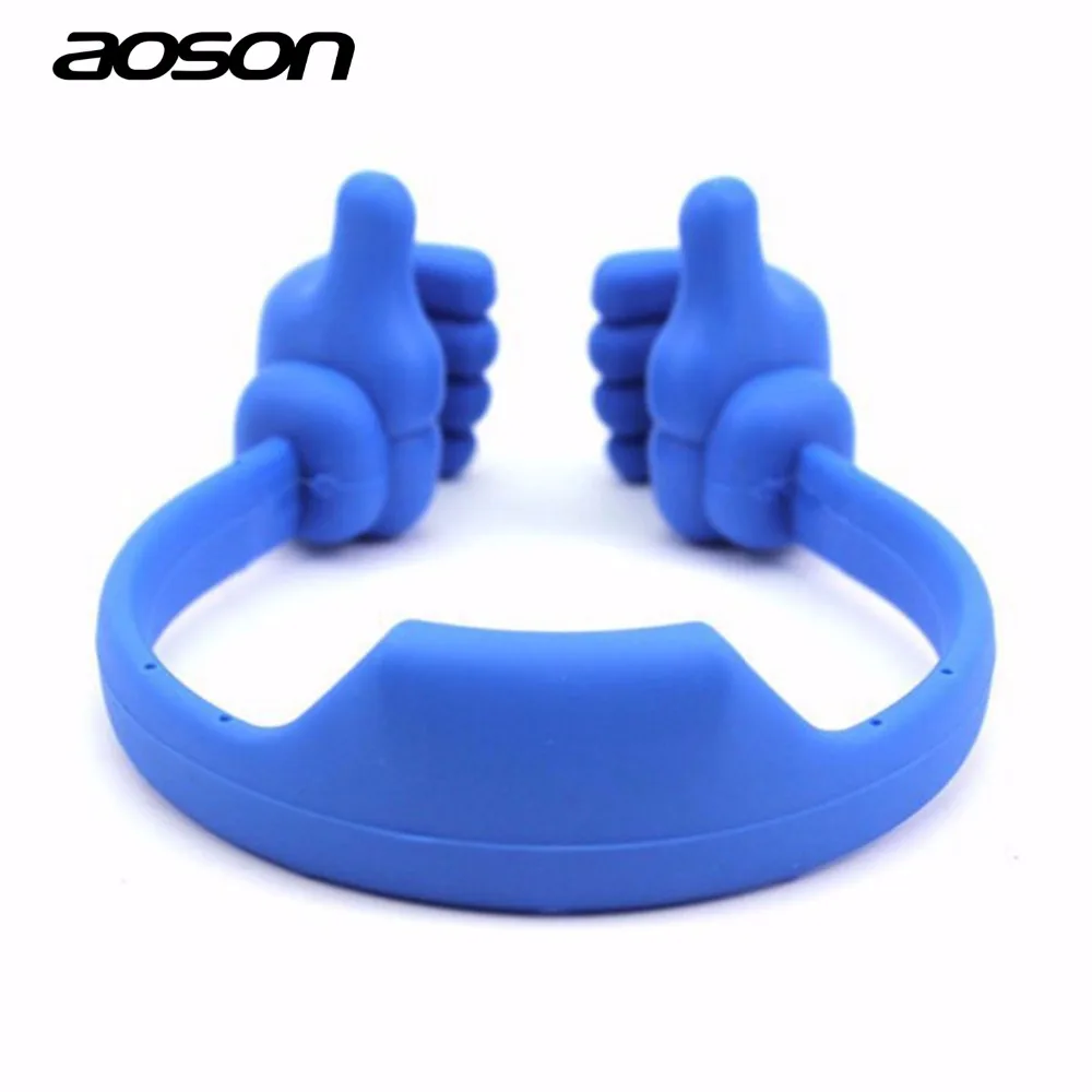 Гибкий Милый Палец Дизайн Смартфон Планшетный Стол автомобильный держатель