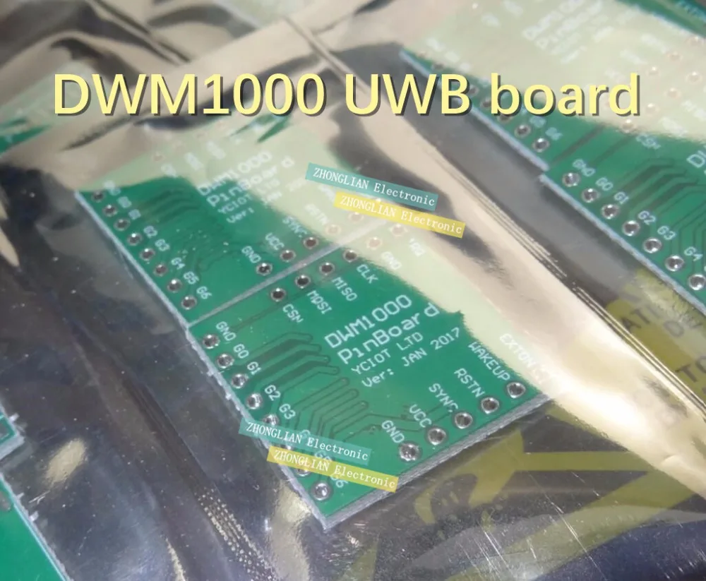 1 шт./лот точечная DWM1000 UWB позиционирующая коммутационная плата|Подвесные